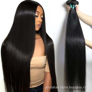 Free Sample 100% Mink Brazilian Virgin Human Hair Bundles Wholesale Raw 10A Remy Cuticle Aligned Straight Hair Bundles Vendor